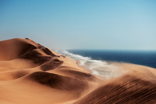 Пустыня Намиб дюны