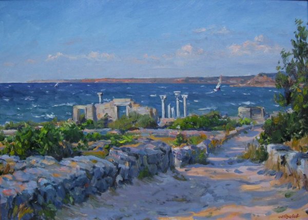 Художник Владимир Ольхов Севастополь