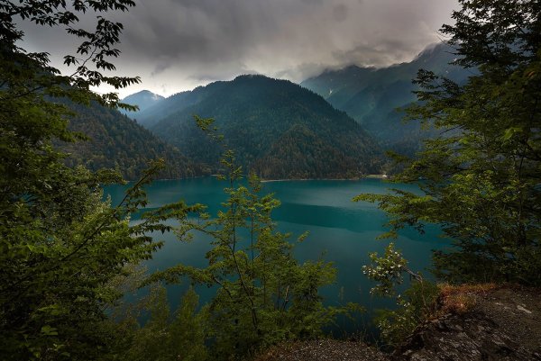 Абхазия Гагры озеро Рица