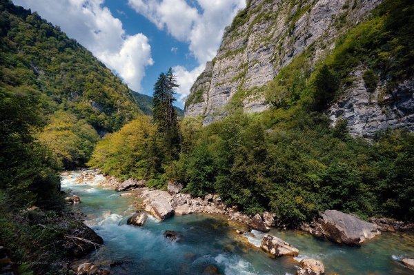 Ущелье реки Бзыбь