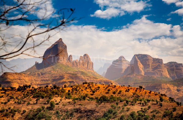 Ландшафт Эфиопское Нагорье