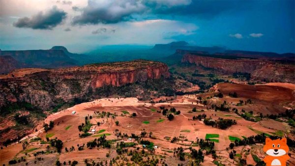 Эфиопия красивые ландшафты