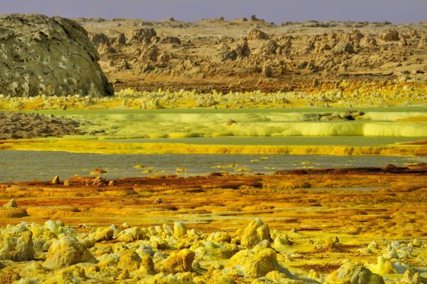 Самое жаркое место - Даллол, Эфиопия