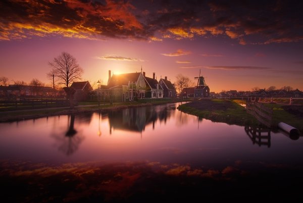 Голландия пейзажи