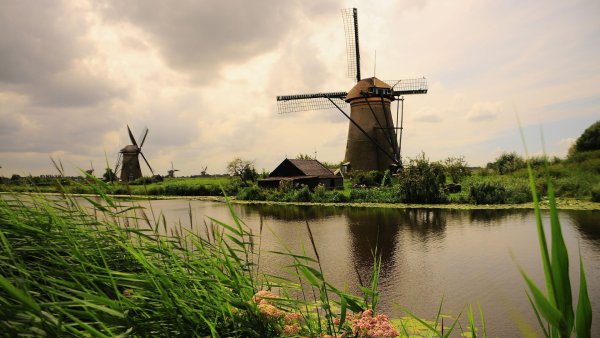 Нидерланды Речная мельница