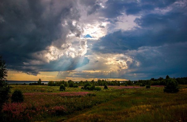 Небо перед дождем