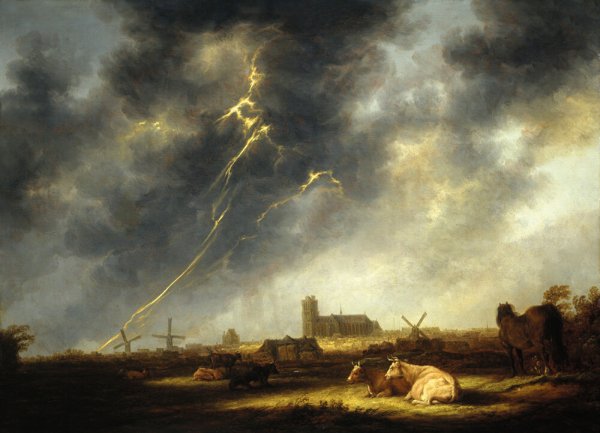 Буря в картинах русских художников