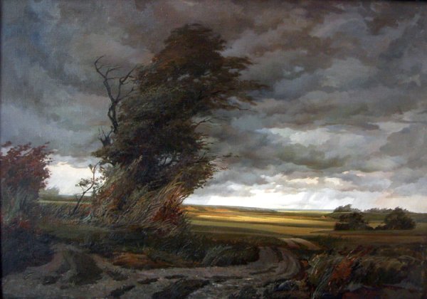 Гроза картина Левитана