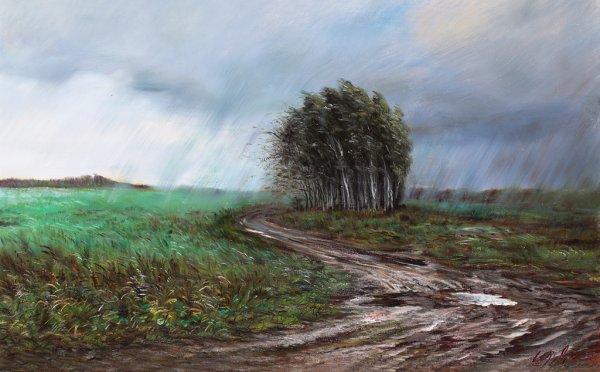 Картины пейзажи Арсенюк Юрий зима