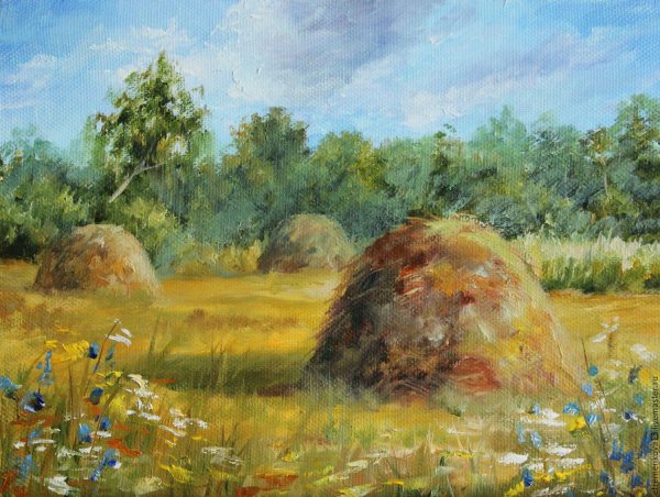 Картина Шишкина стога