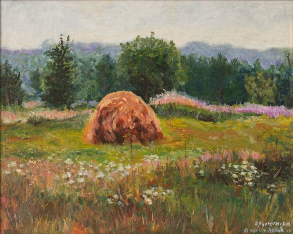 Клод Моне ржаные Скирды