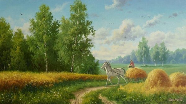 Художник Ильин Максим Алексеевич картины