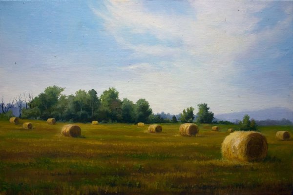 Иван Шишкин стог сена