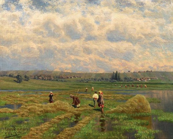 Николай Александрович Сергеев сенокос