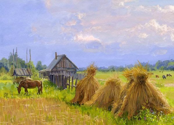 Есенинская Русь стога