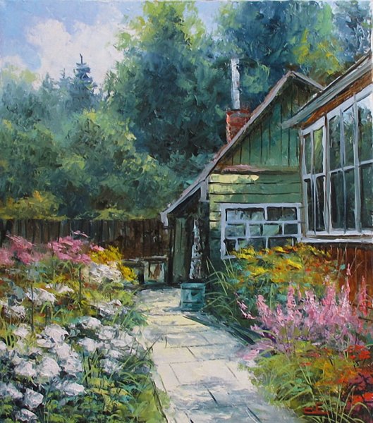 Художник Евгений Синев (1952 г.р.).