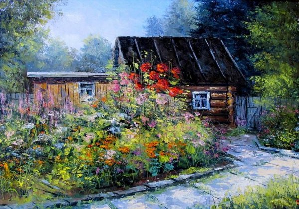 Художник Евгений Синев (1952 г.р.).