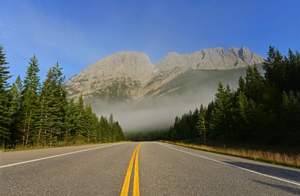 Трасса в горах