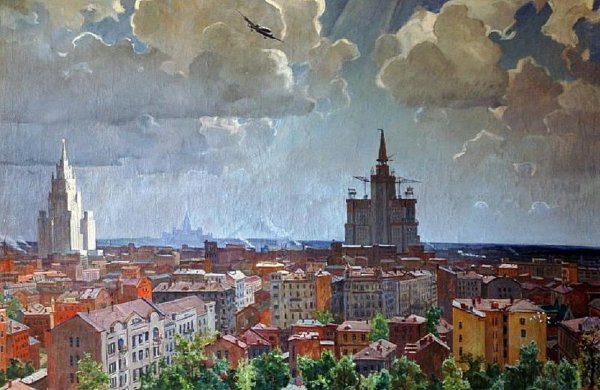Александр Дейнека. Москва