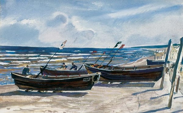 Весна Александр Дейнека 1950 - 1960