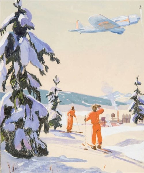 Будущие лётчики. А. Дейнека. 1938