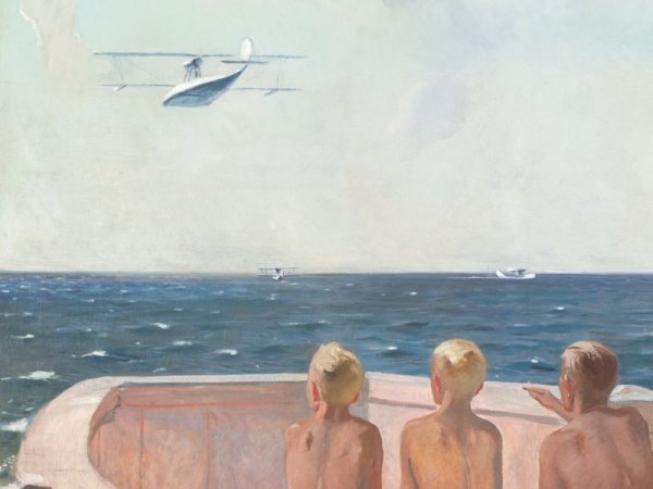 Александр Дейнека эстафета по кольцу б