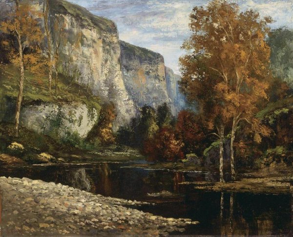 Gustave Courbet 1819-1877 осень