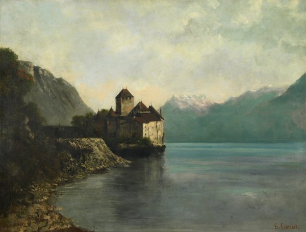 Гюстав Курбе Шильонский замок