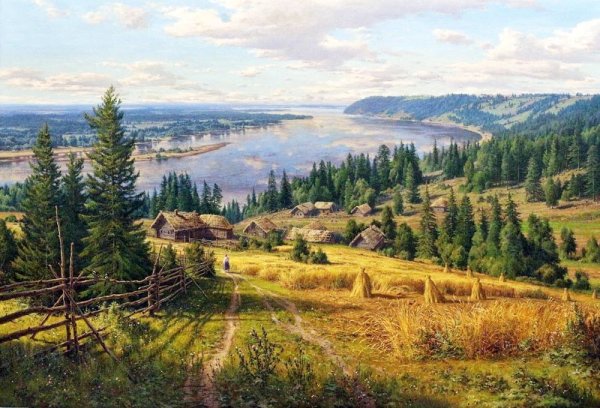 Художник-самоучка Сергей Басов.