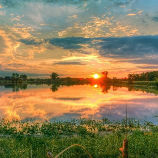 Мирный пейзаж спокойствие