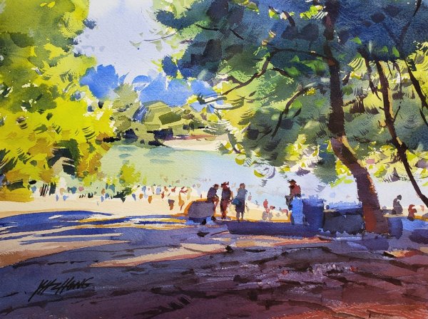 Пленэр этюды