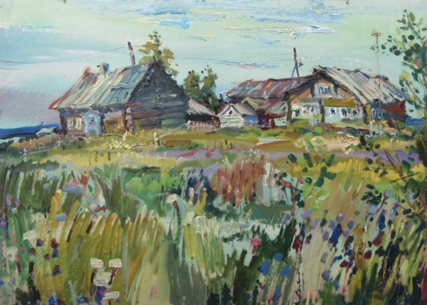 Этюды Васнецова пленэрные