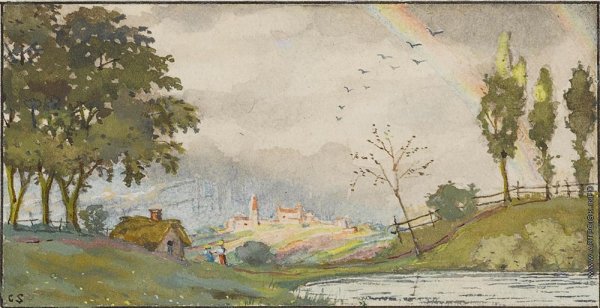 Константин Андреевич сомов пейзаж