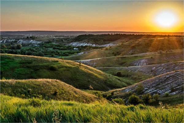 Заповедник Белогорье в Белгородской области