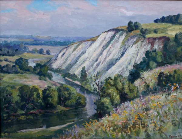 Харьковская область меловые горы