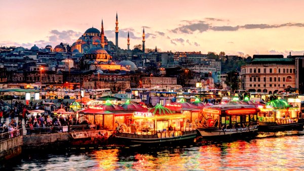 Фестиваль тюльпанов Стамбул Айя София