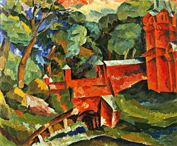 Лентулов кипарисы