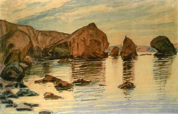 Коктебель художник Волошин