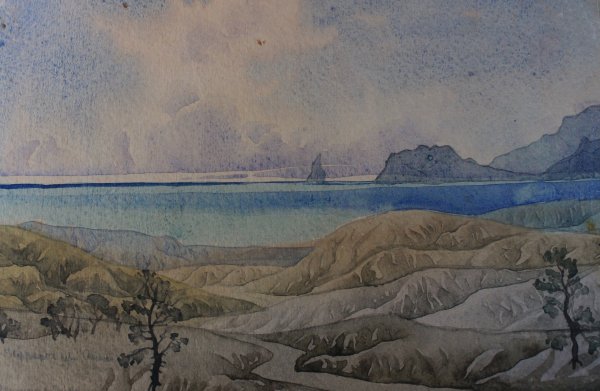 Макс Волошин акварели