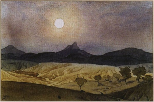 Максимилиан Волошин живопись акварель