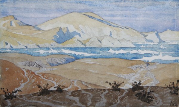 Волошин Максимилиан Александрович акварели