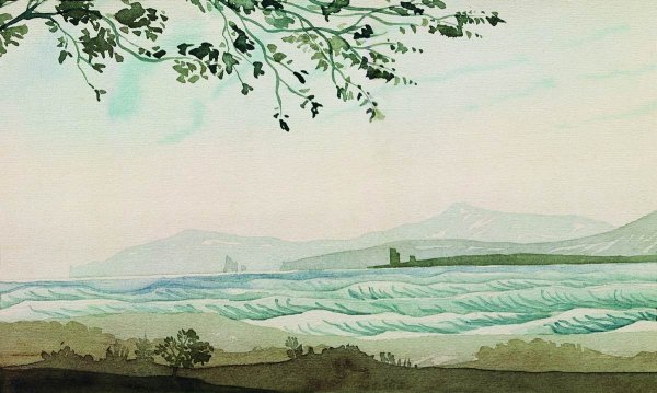 Максимилиан Волошин (1877 - 1932, Коктебель):