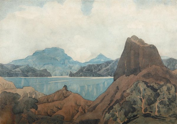 Максимилиан Волошин (1877 - 1932, Коктебель):