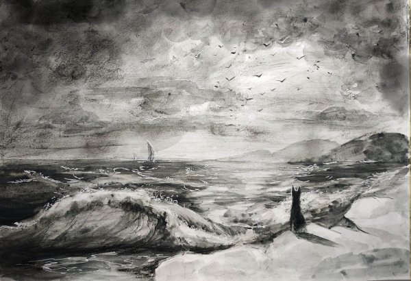 Графика соусом