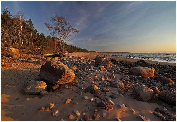 Балтийское море Янтарный берег