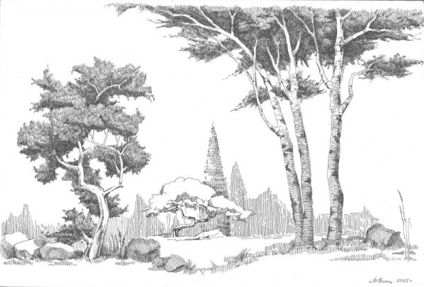 Антураж стаффаж кусты