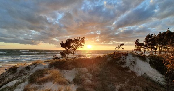 Балтийск дюны Лиепая пляж дюны