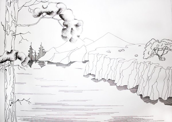 Антураж стаффаж горы