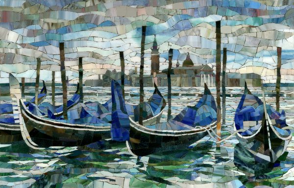 Мозаичное панно Венеция