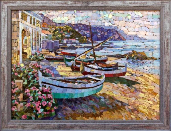 Пейзаж в мозаике